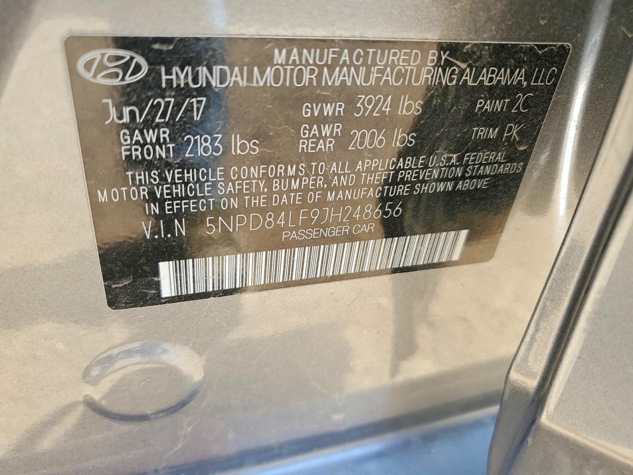 2018 HYUNDAI ELANTRA SEL photo 23