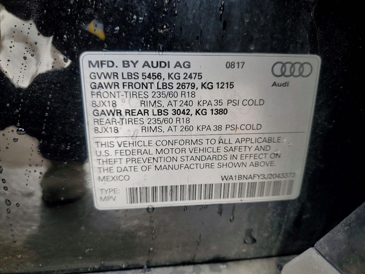 2018 AUDI Q5 PREMIUM PLUS photo 37