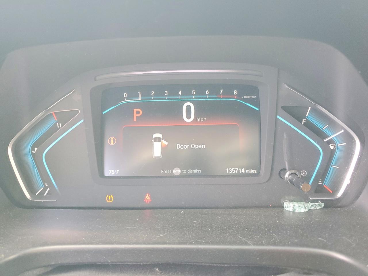 2019 HONDA ODYSSEY EXL photo 9