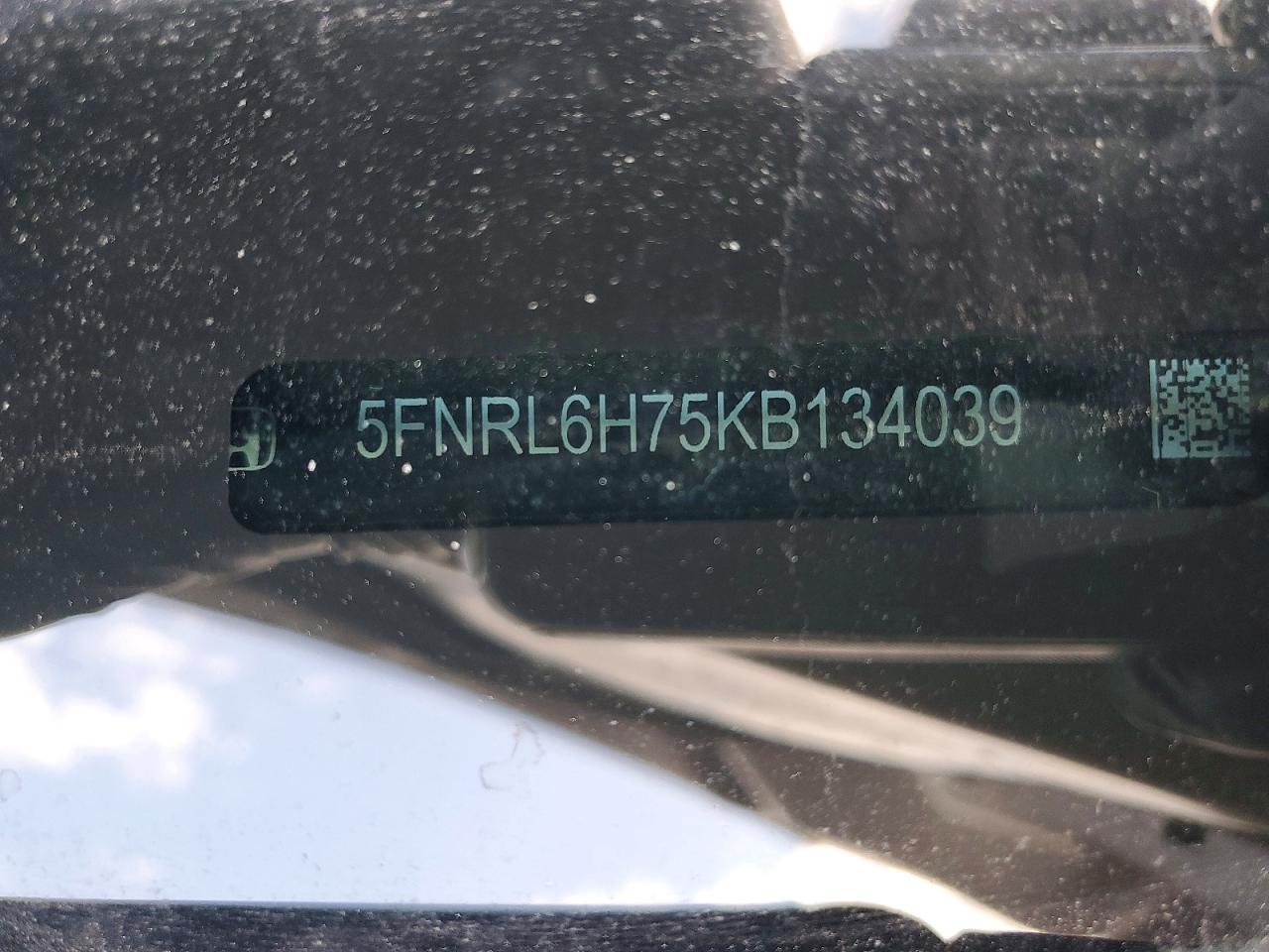 2019 HONDA ODYSSEY EXL photo 14