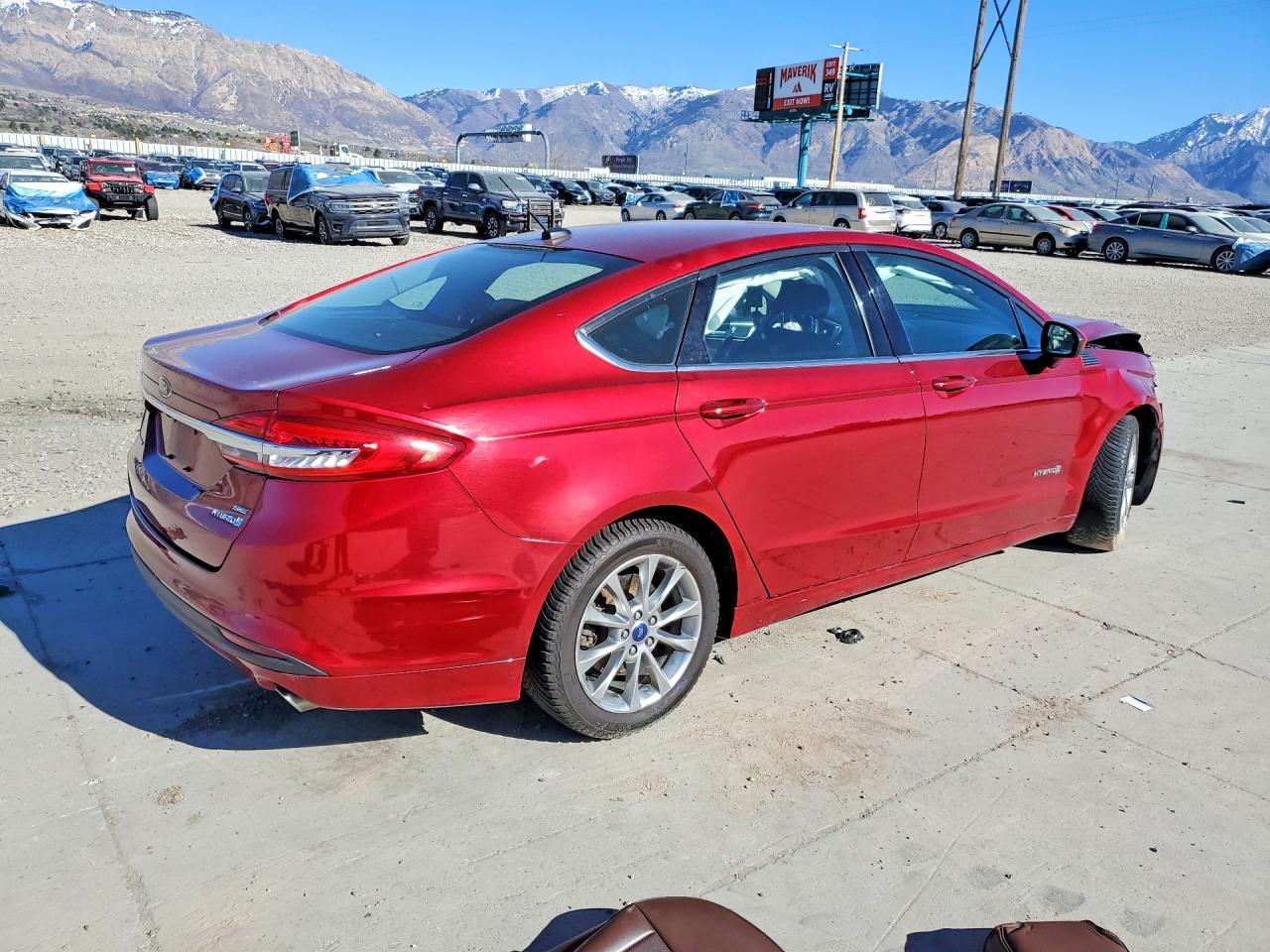 2017 FORD FUSION SE HYBRID photo 5