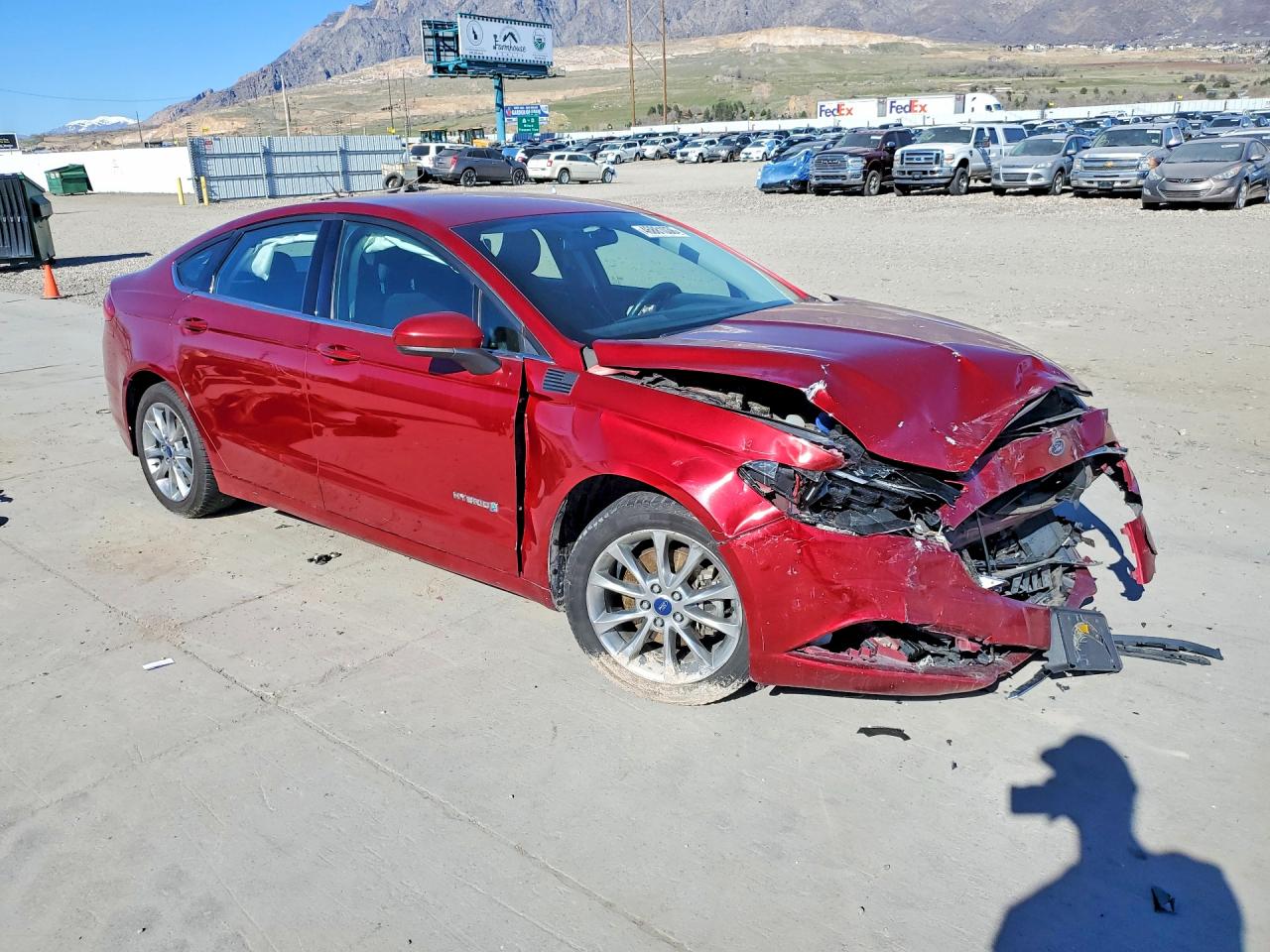 2017 FORD FUSION SE HYBRID photo 7