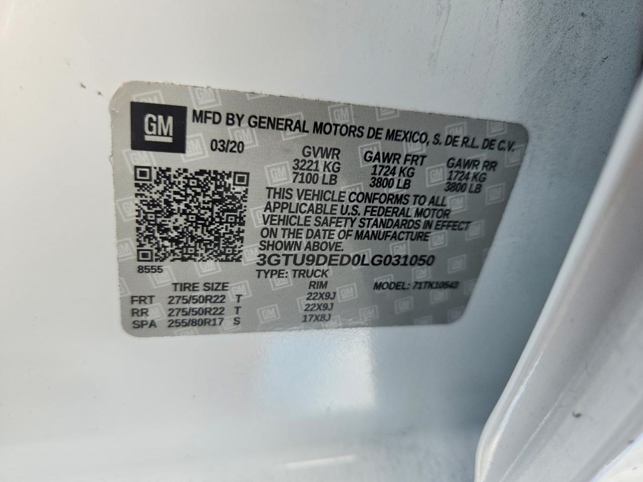 2020 GMC SIERRA K1500 SLT photo 23