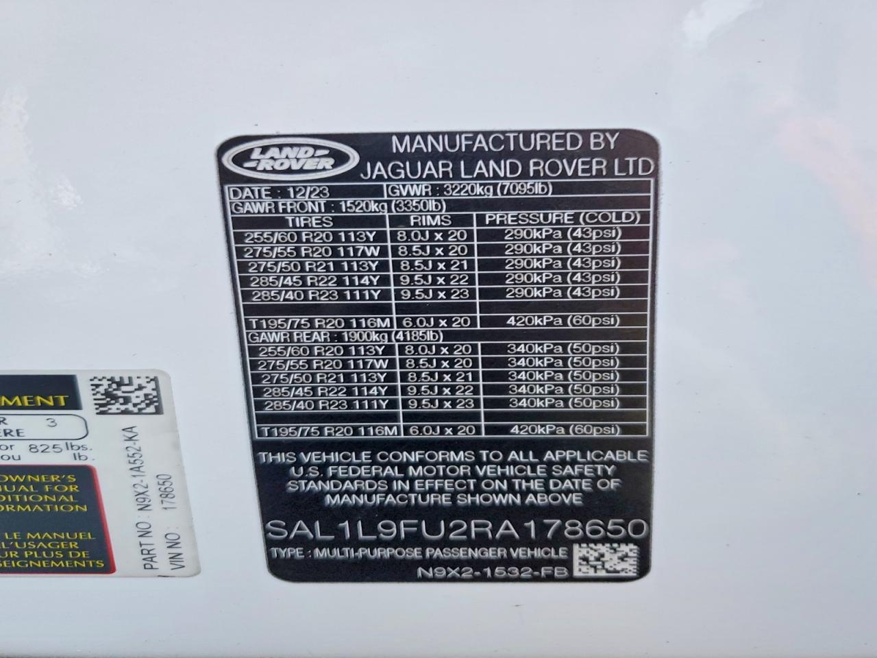 2024 LAND ROVER RANGE ROVER SPORT DYNAMIC SE photo 25