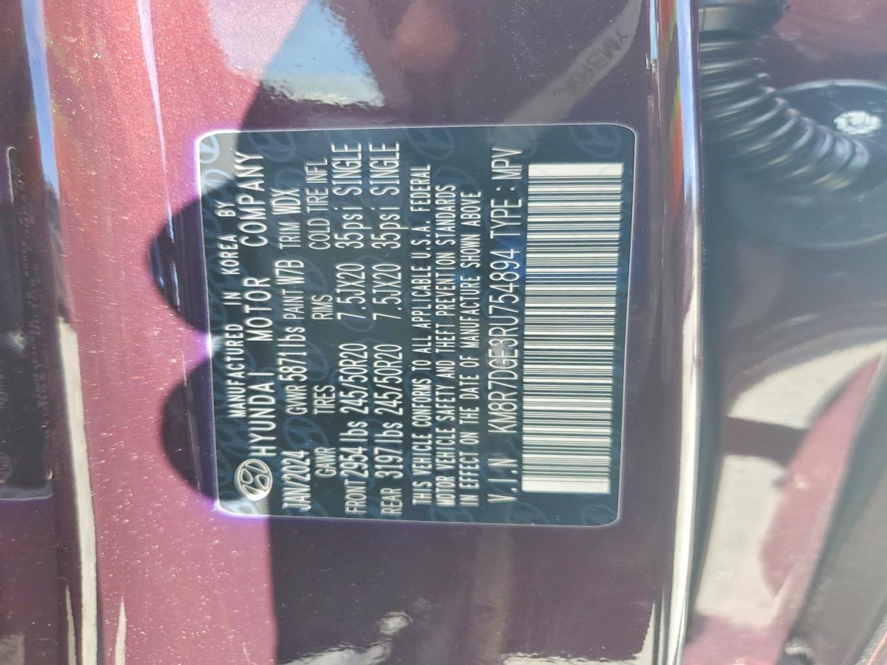 2024 HYUNDAI PALISADE CALLIGRAPHY photo 40