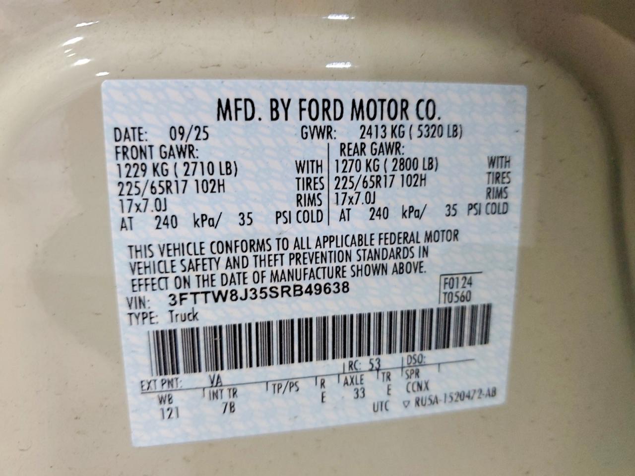 2025 FORD MAVERICK XLT photo 23