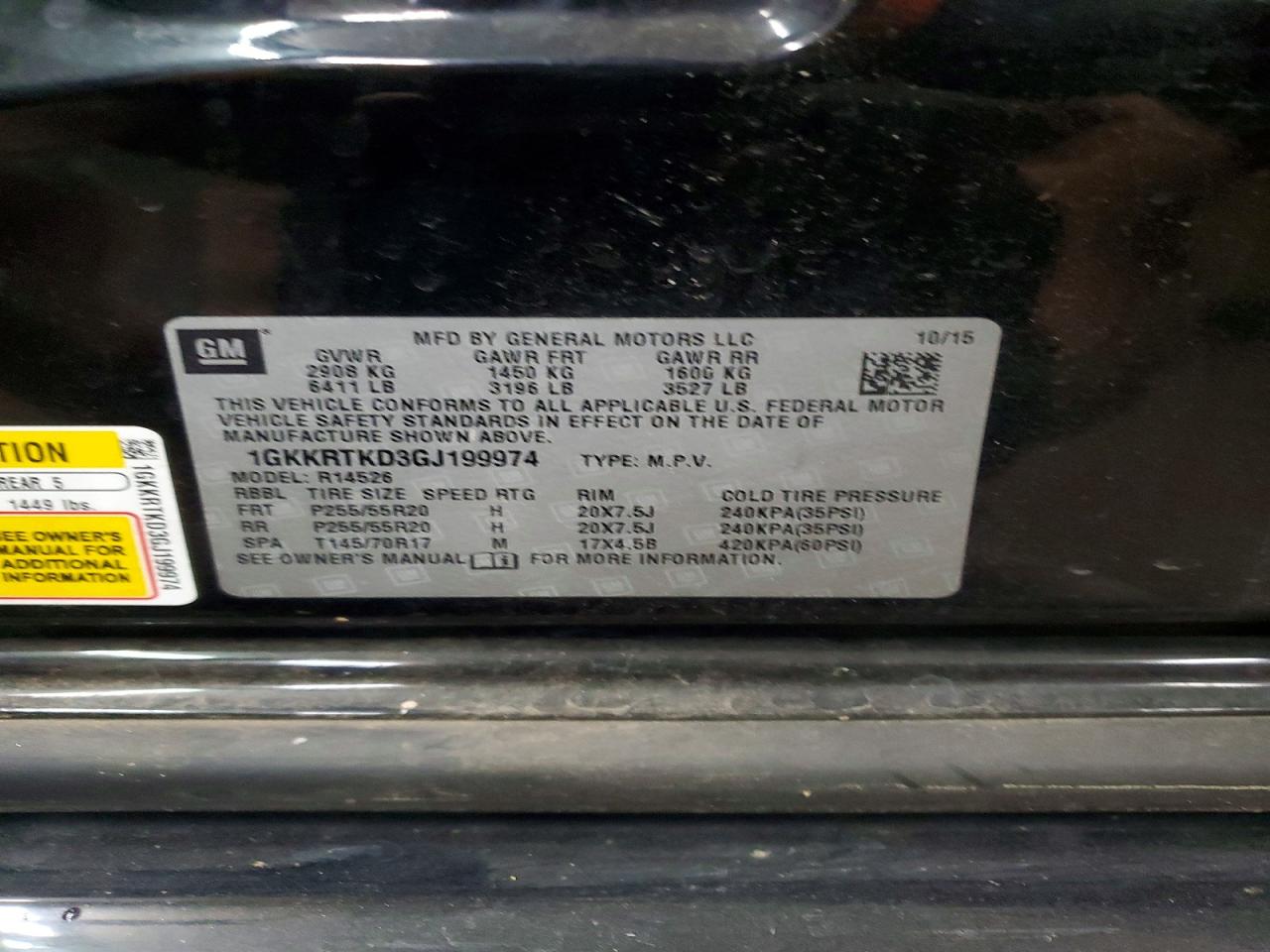 2016 GMC ACADIA DENALI photo 25