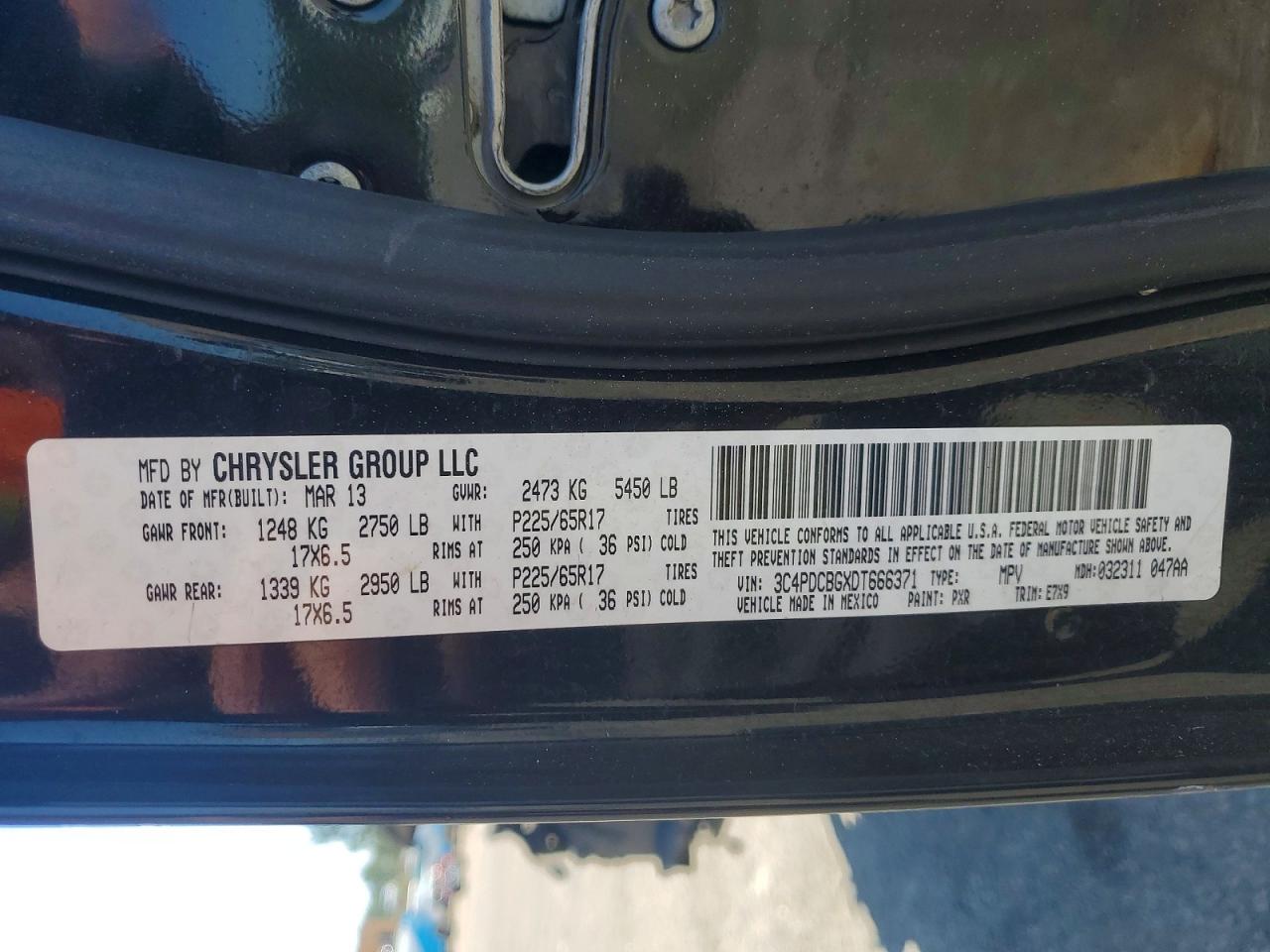 2013 DODGE JOURNEY SXT photo 14