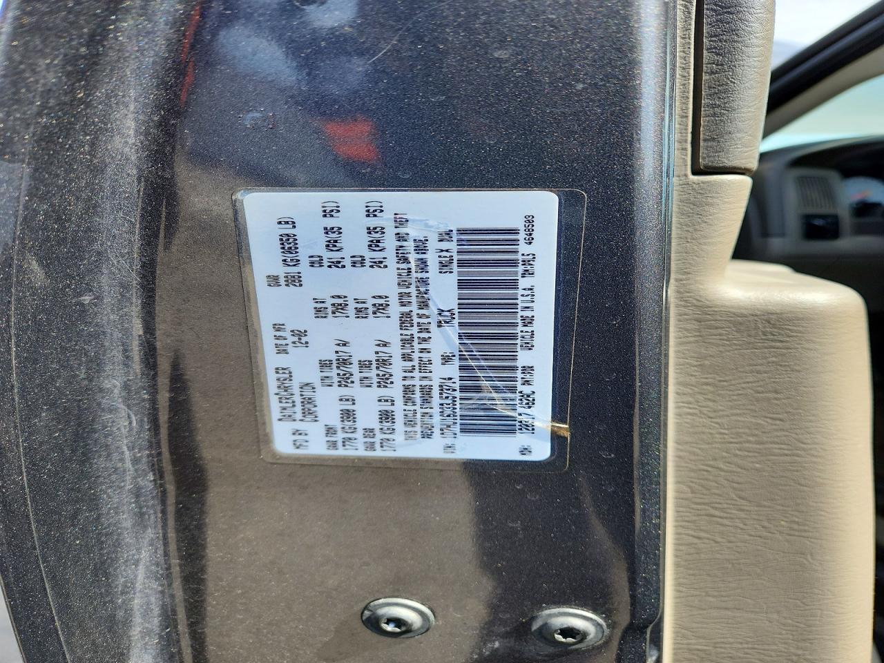 2003 DODGE RAM 1500 ST photo 23