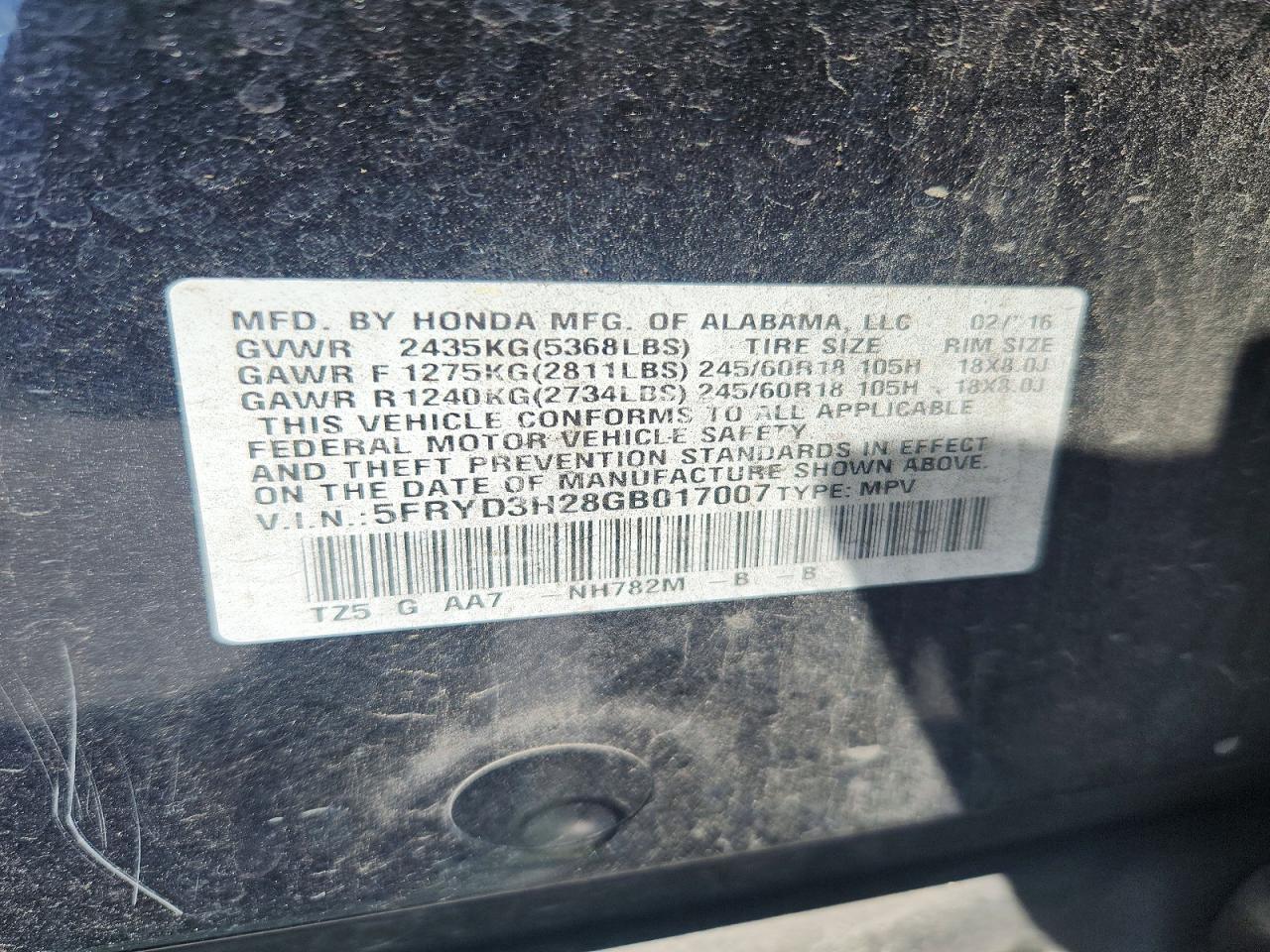 2016 ACURA MDX photo 37