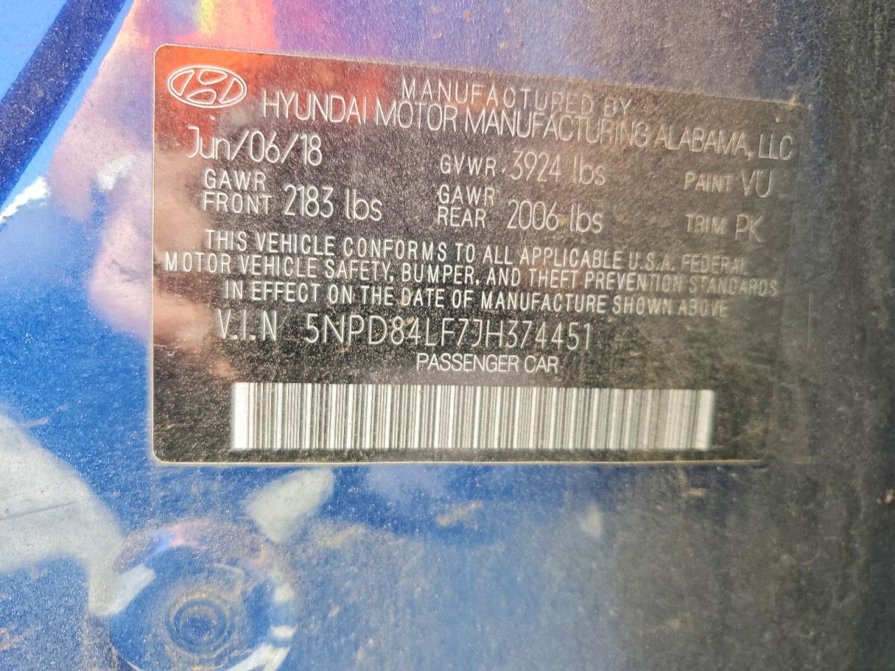 2018 HYUNDAI ELANTRA VALUE EDITION photo 13