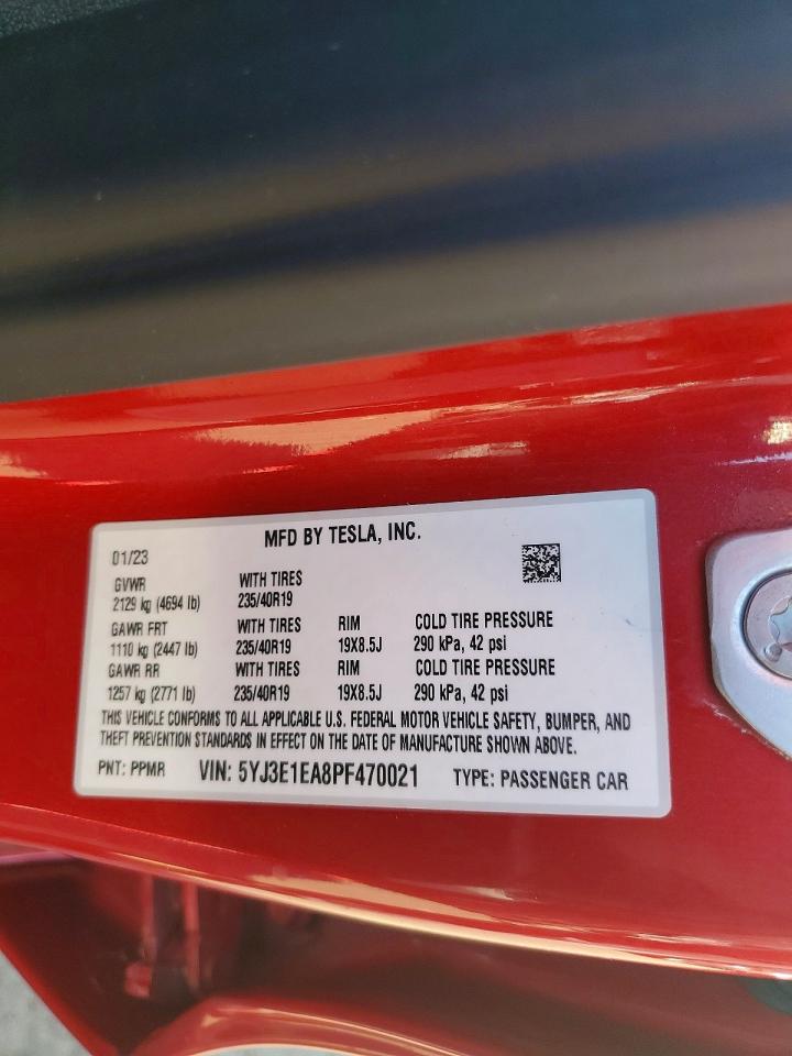2023 TESLA MODEL 3 photo 34
