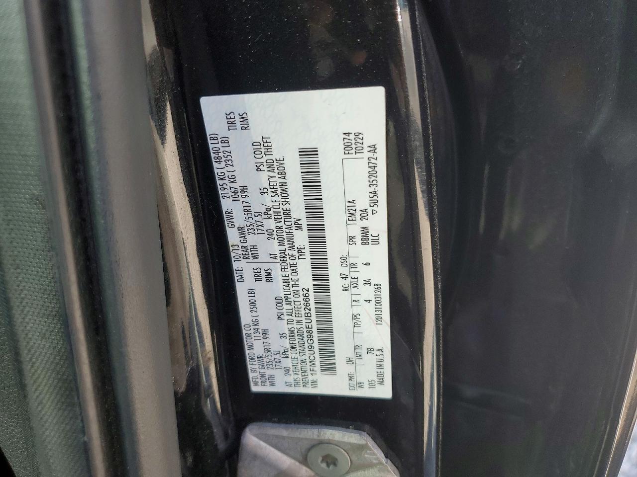 2014 FORD ESCAPE SE photo 25