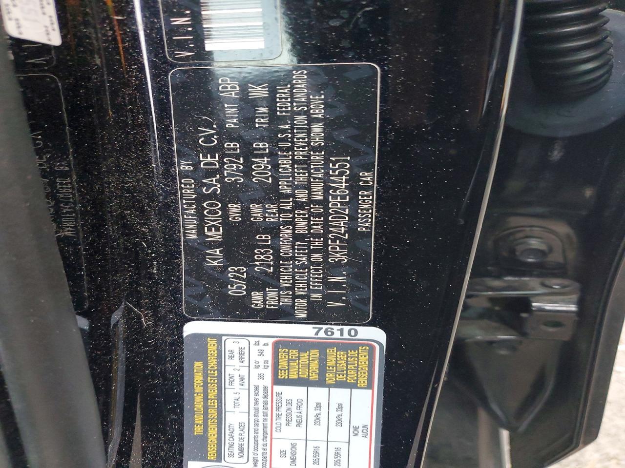 2023 KIA FORTE LXS photo 34
