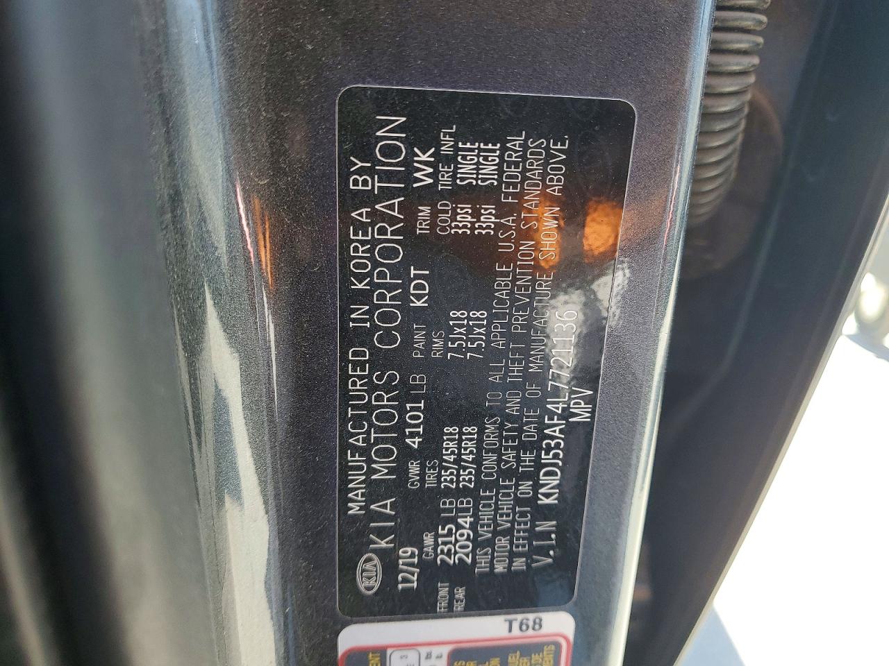 2020 KIA SOUL GT-LINE photo 12
