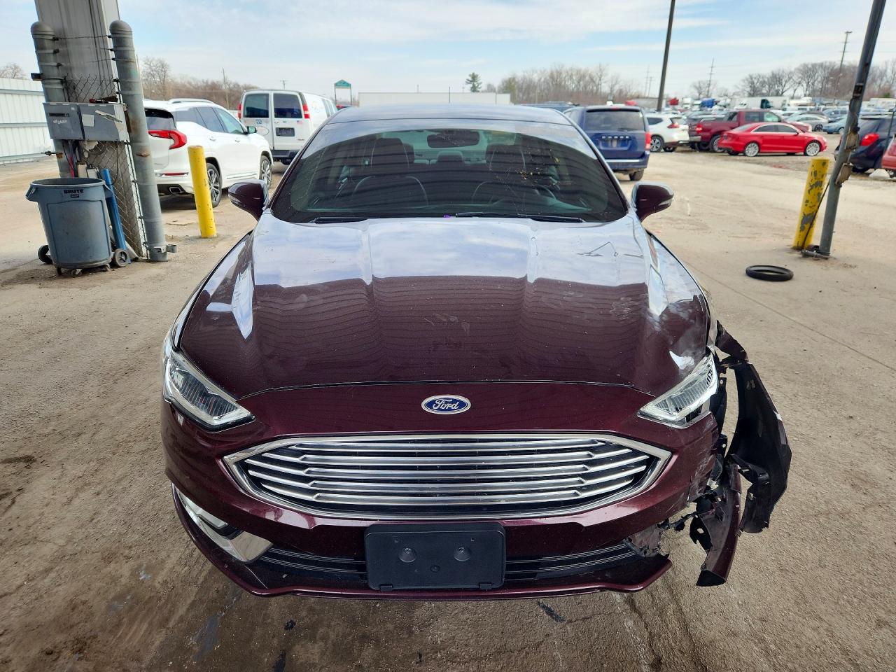 2017 FORD FUSION SE photo 9