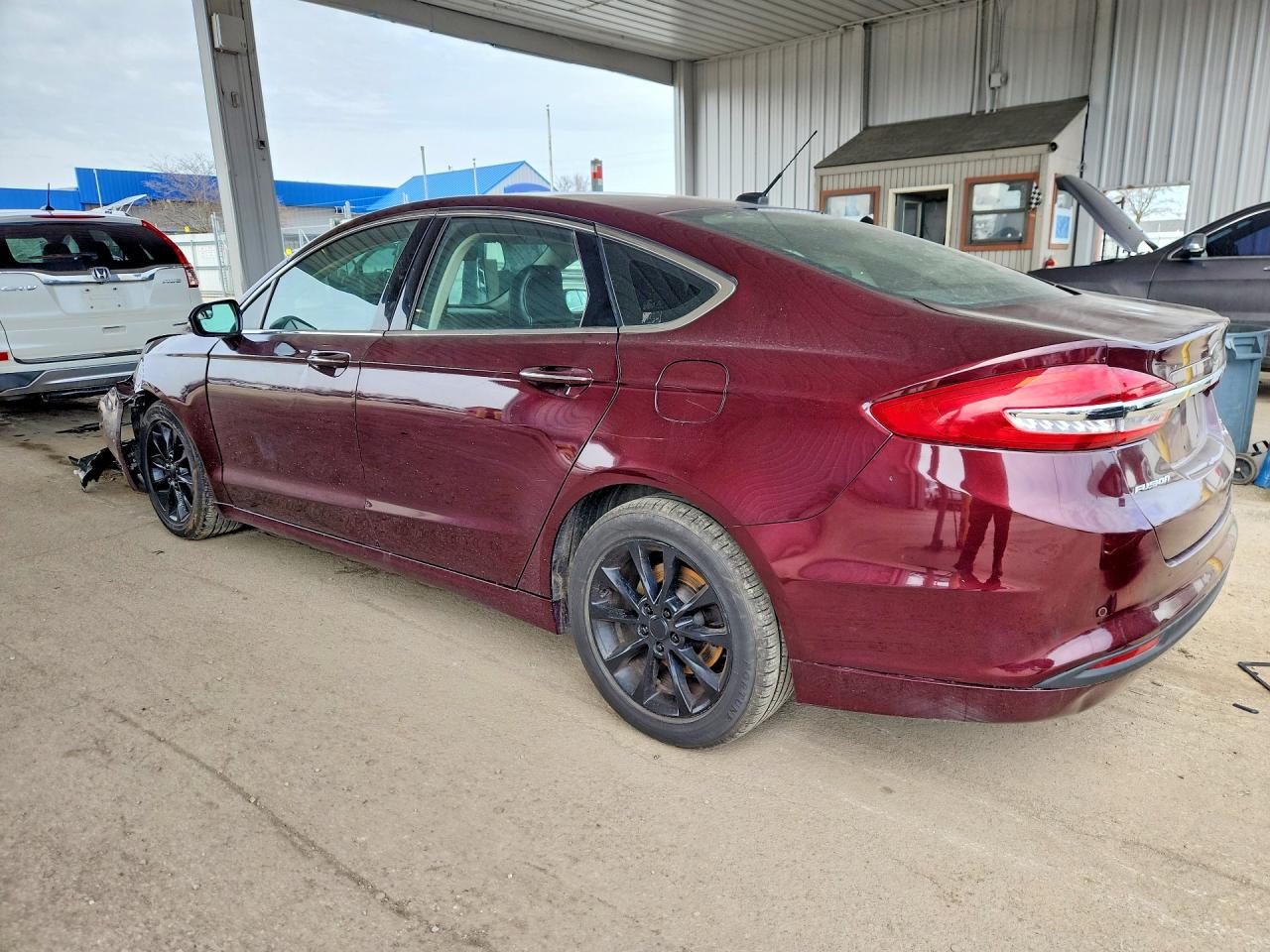 2017 FORD FUSION SE photo 3