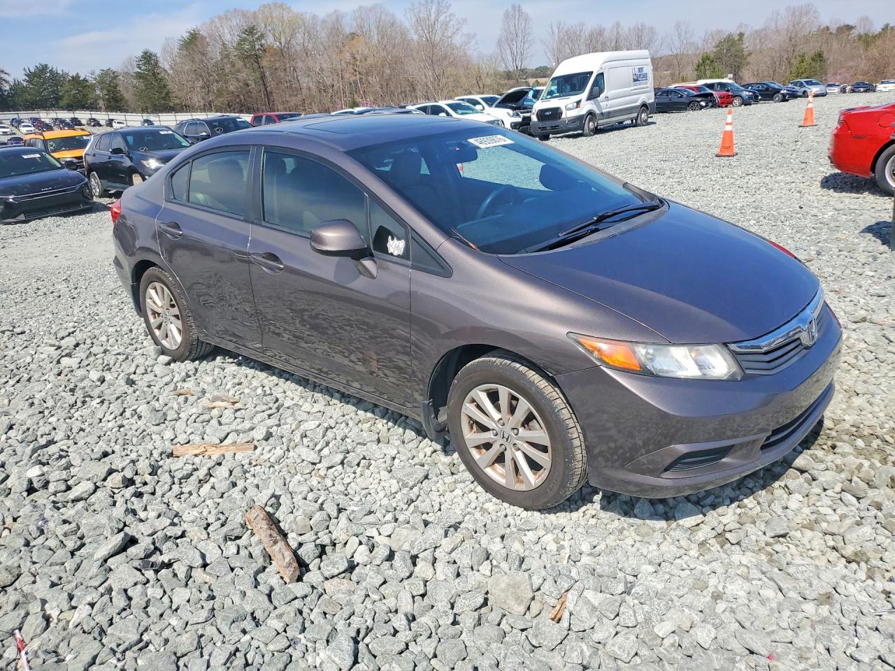 2012 HONDA CIVIC EX photo 4