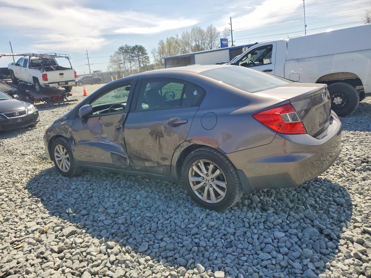 2012 HONDA CIVIC EX photo 2