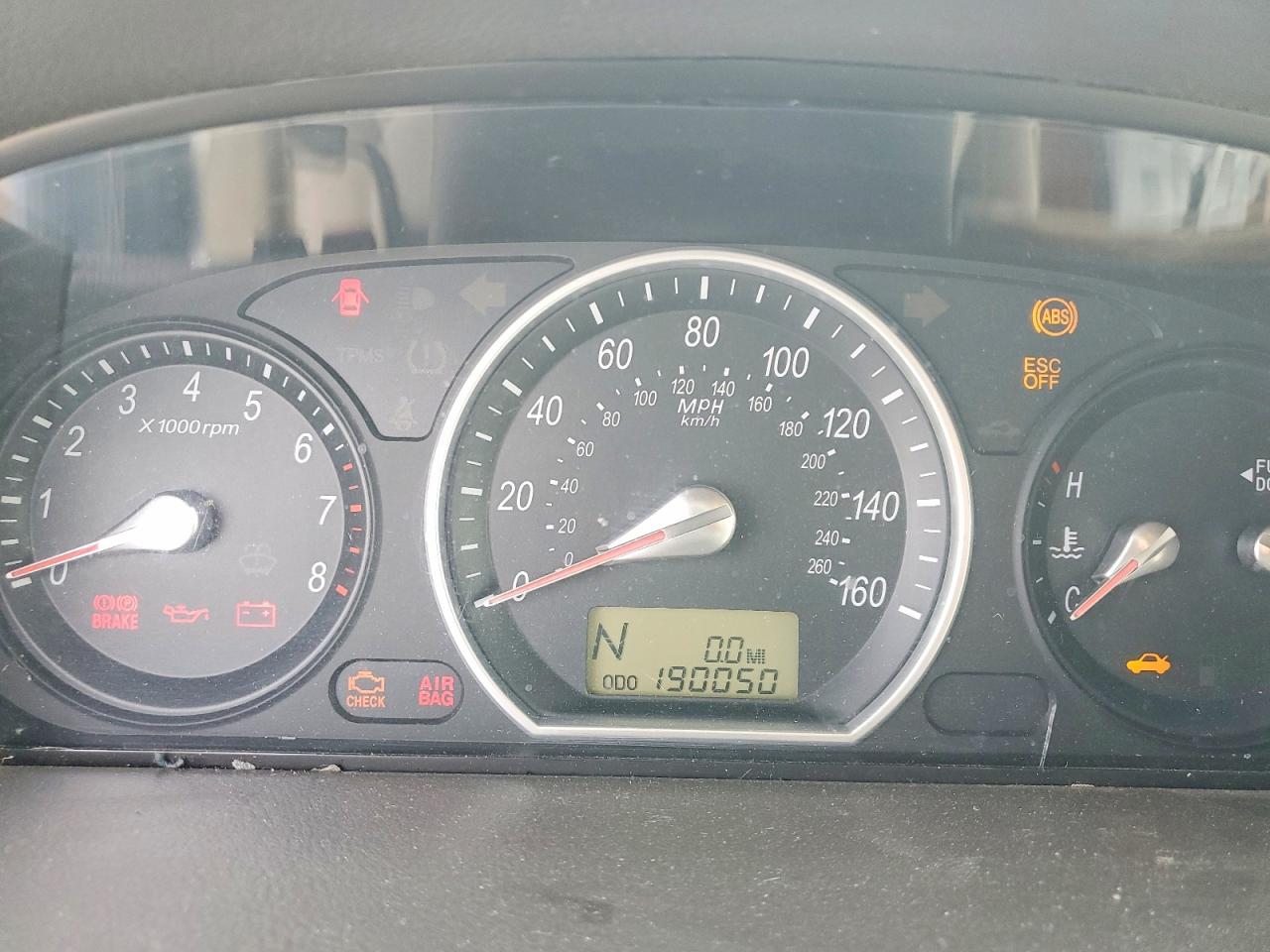 2006 HYUNDAI SONATA GLS V6 photo 9