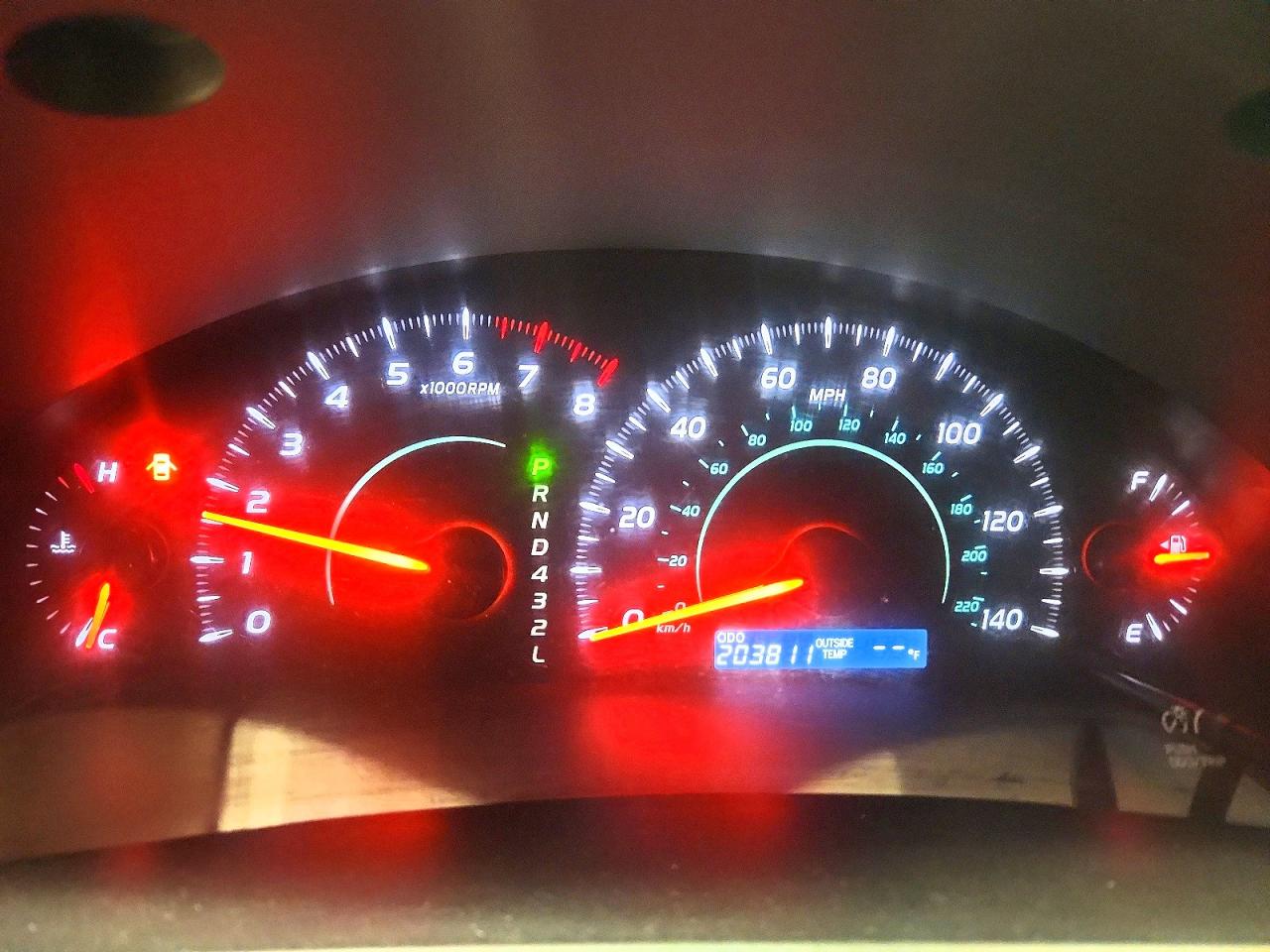 2008 TOYOTA CAMRY LE photo 9