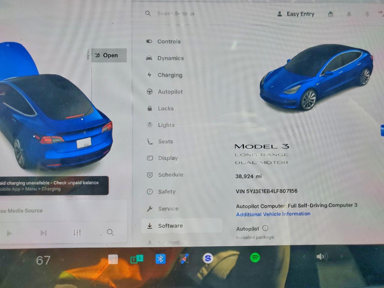 2020 TESLA MODEL 3 photo 17