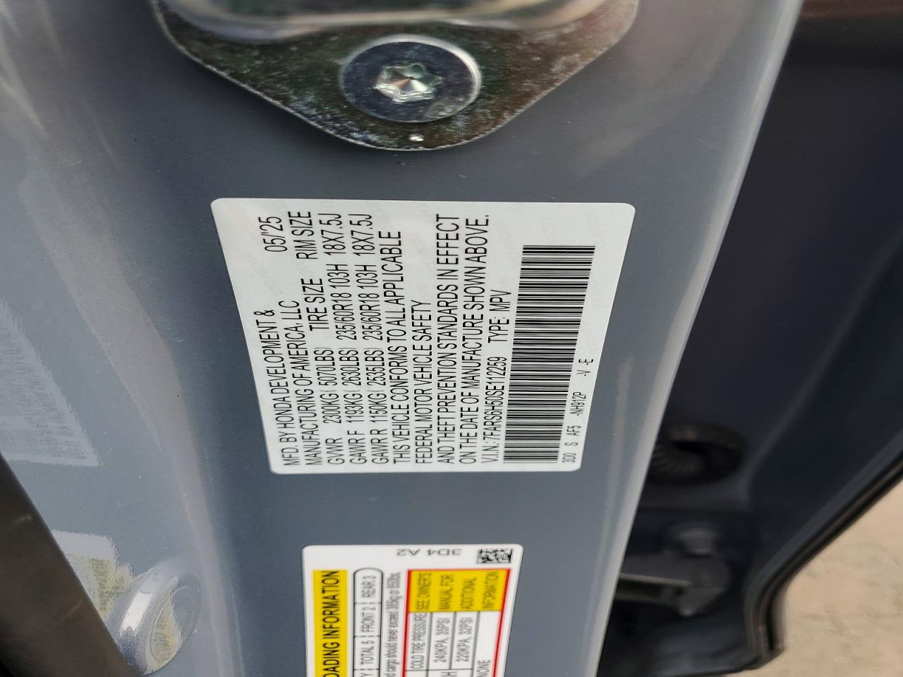 2025 HONDA CR-V SPORT photo 27