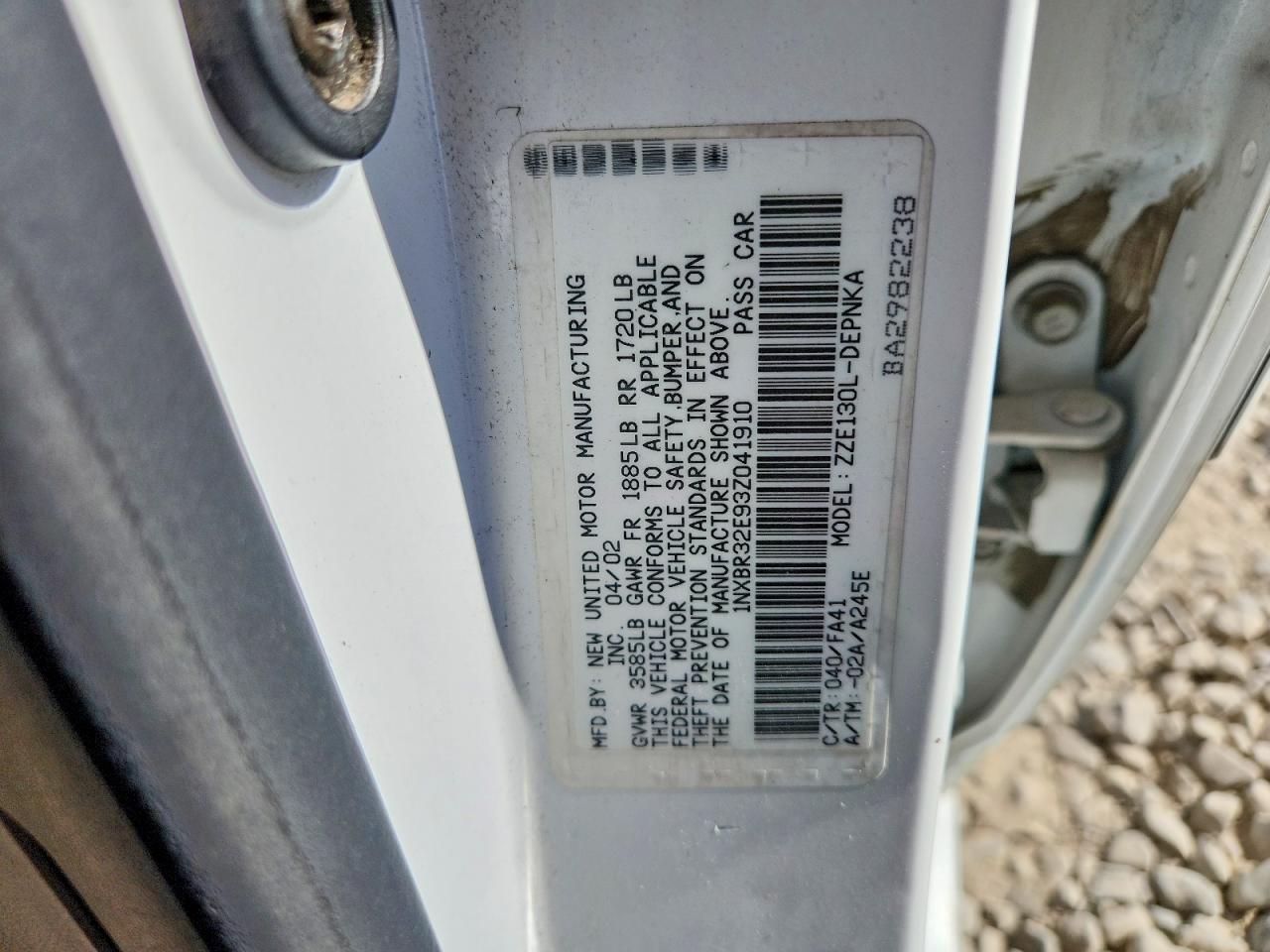 2003 TOYOTA COROLLA LE photo 25