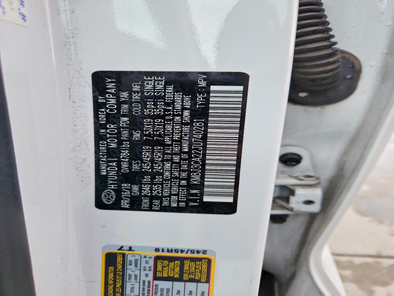 2018 HYUNDAI TUCSON VALUE photo 14