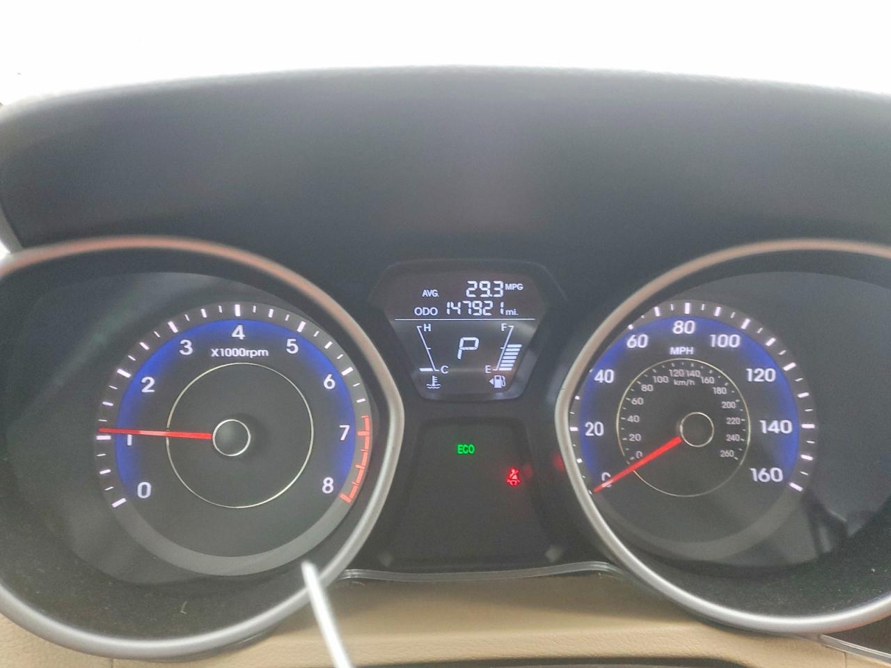 2012 HYUNDAI ELANTRA GLS photo 9