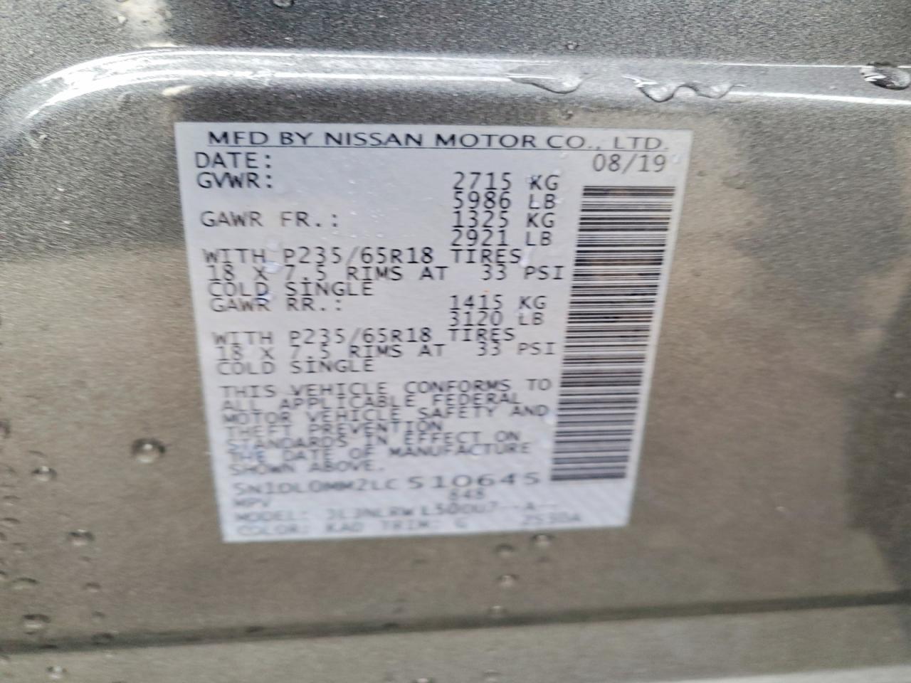 2020 INFINITI QX60 LUXE photo 27