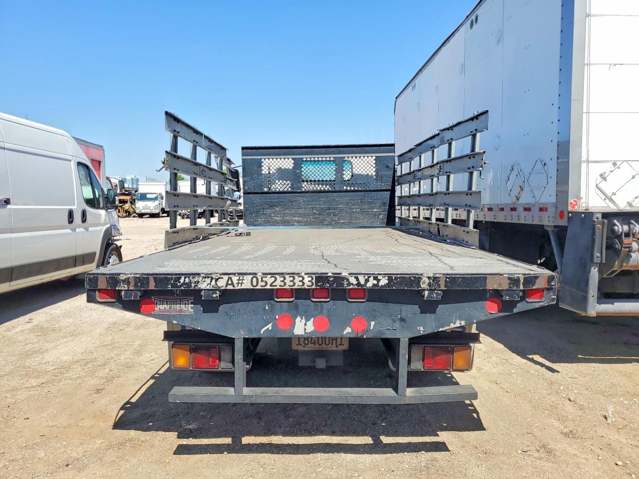 2006 ISUZU NPR FLATBED TRUCK photo 16