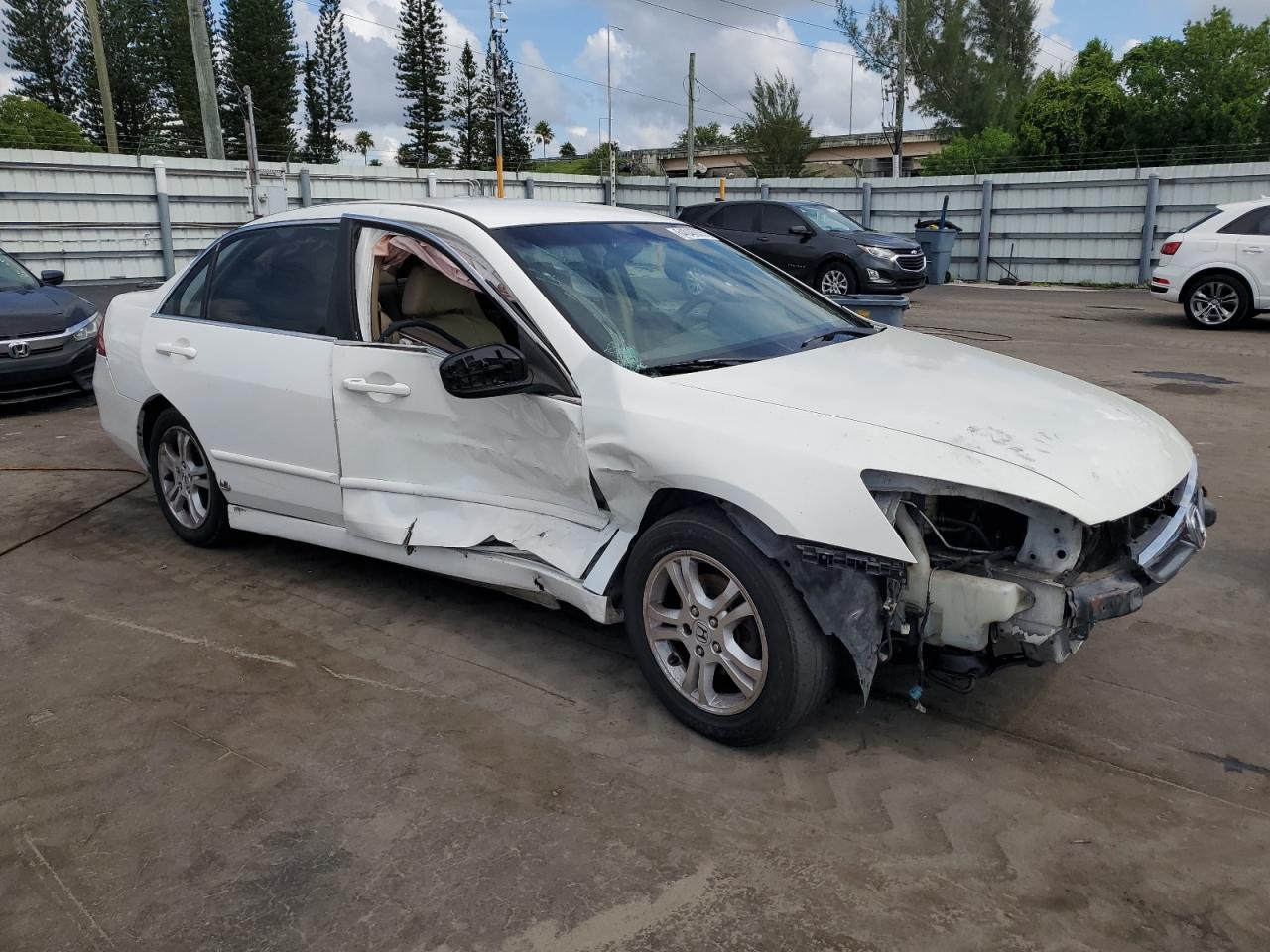 2007 HONDA ACCORD SE photo 7