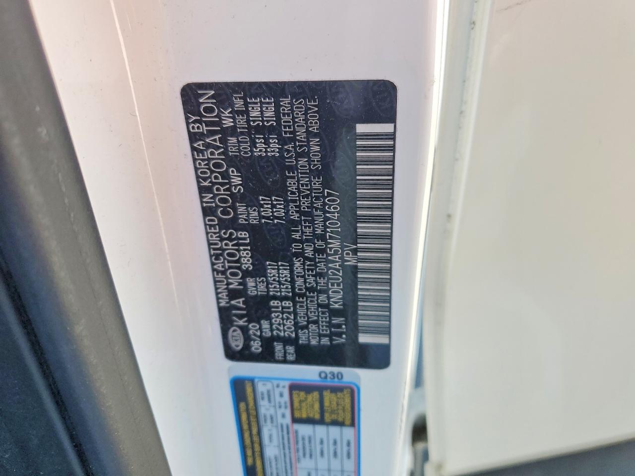 2021 KIA SELTOS S photo 13