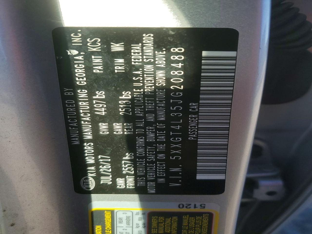 2018 KIA OPTIMA LX photo 34