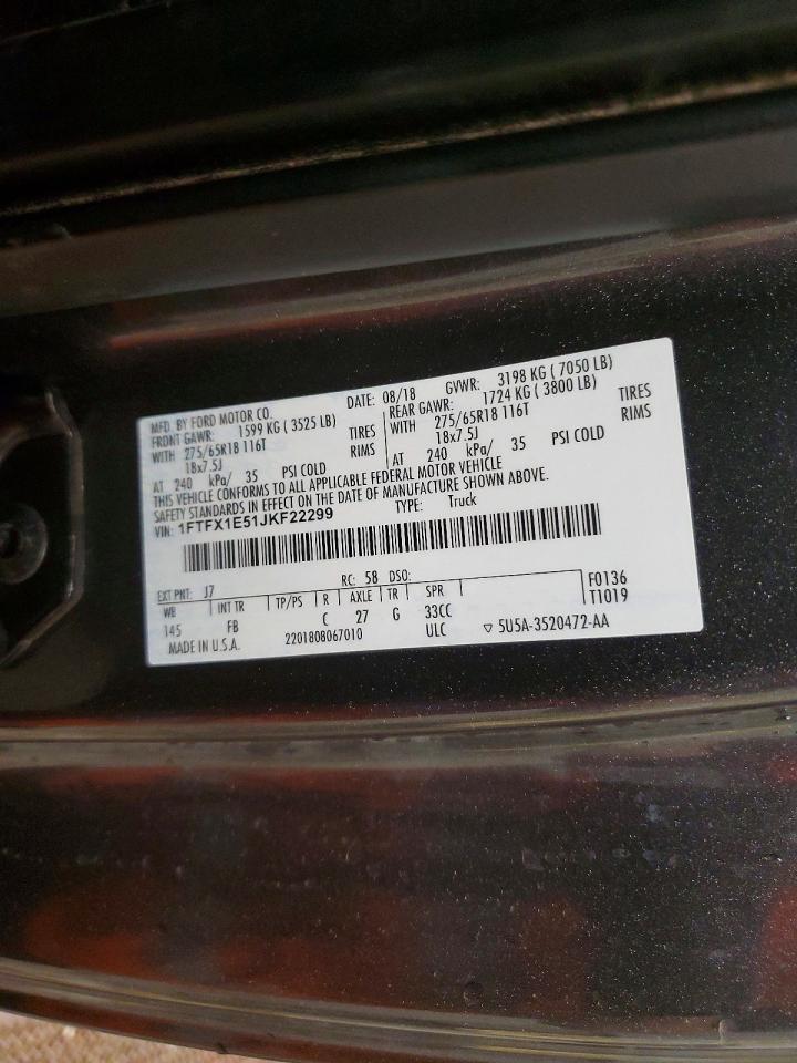 2018 FORD F150 SUPER CAB photo 23