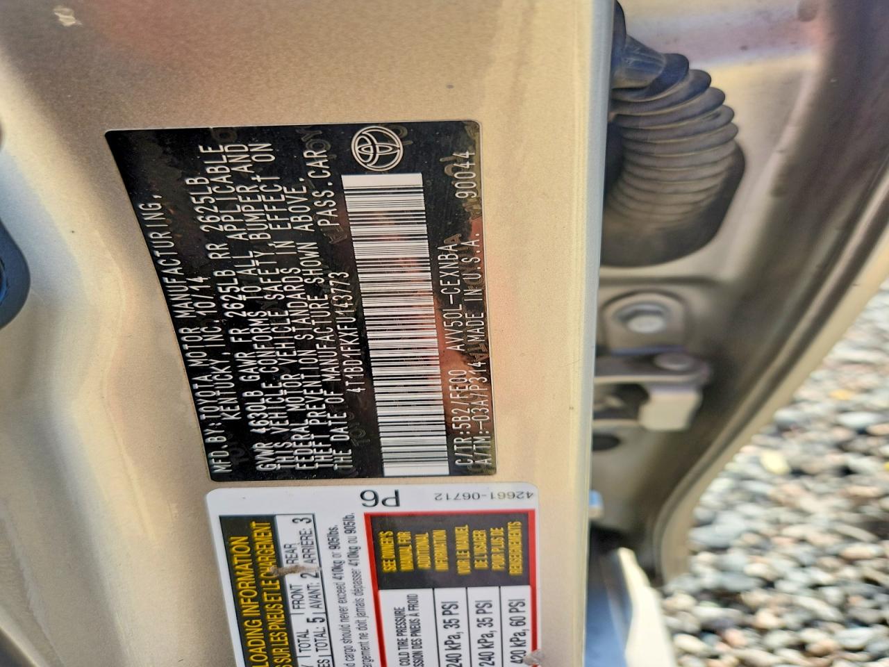 2015 TOYOTA CAMRY photo 23