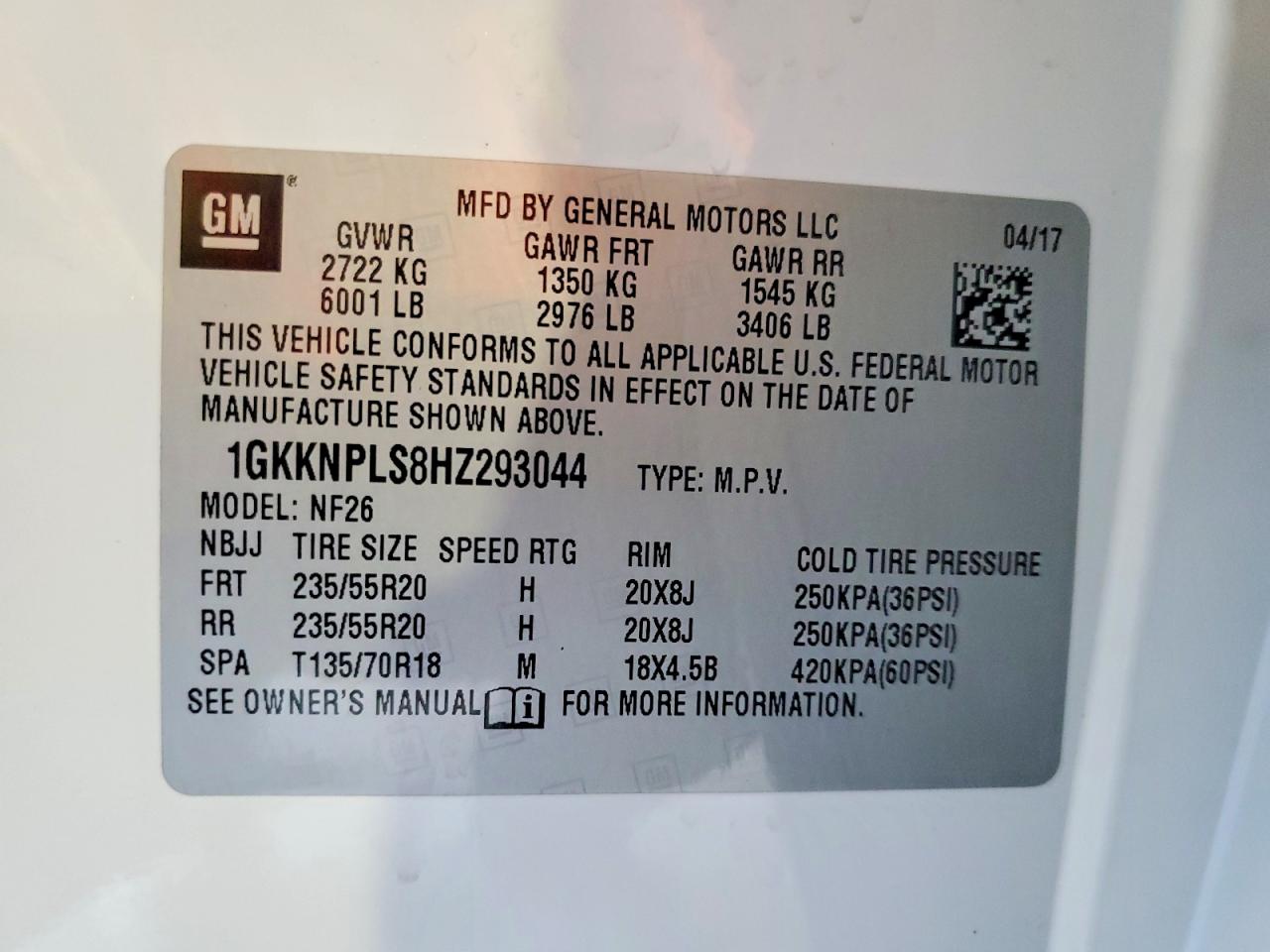 2017 GMC ACADIA DENALI photo 25