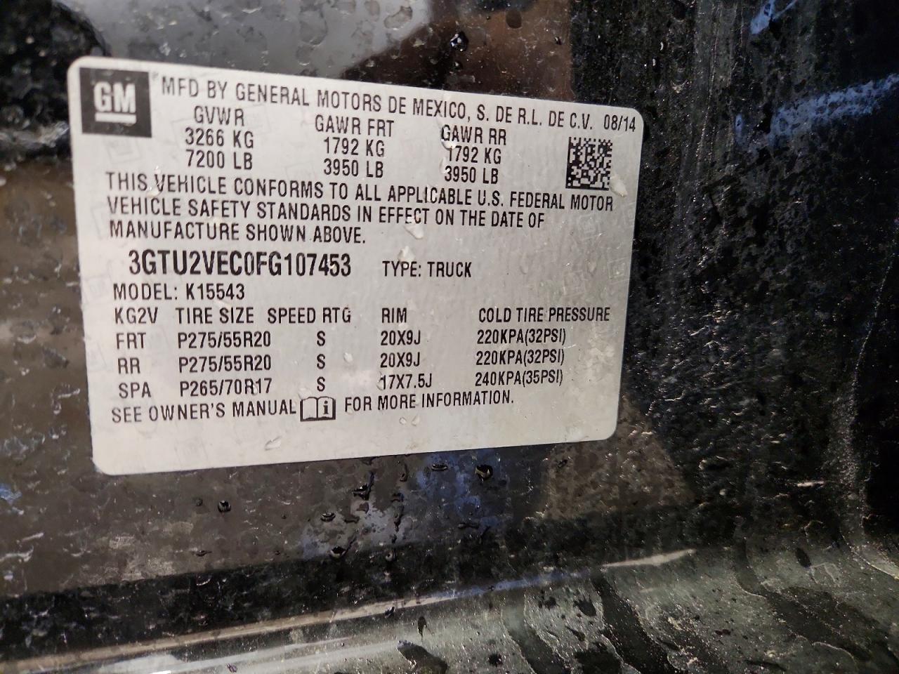 2015 GMC SIERRA K1500 SLT photo 23