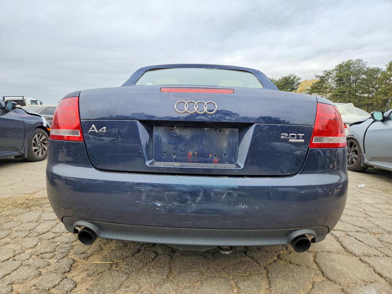 2008 AUDI A4 2.0T CABRIOLET QUATTRO photo 6