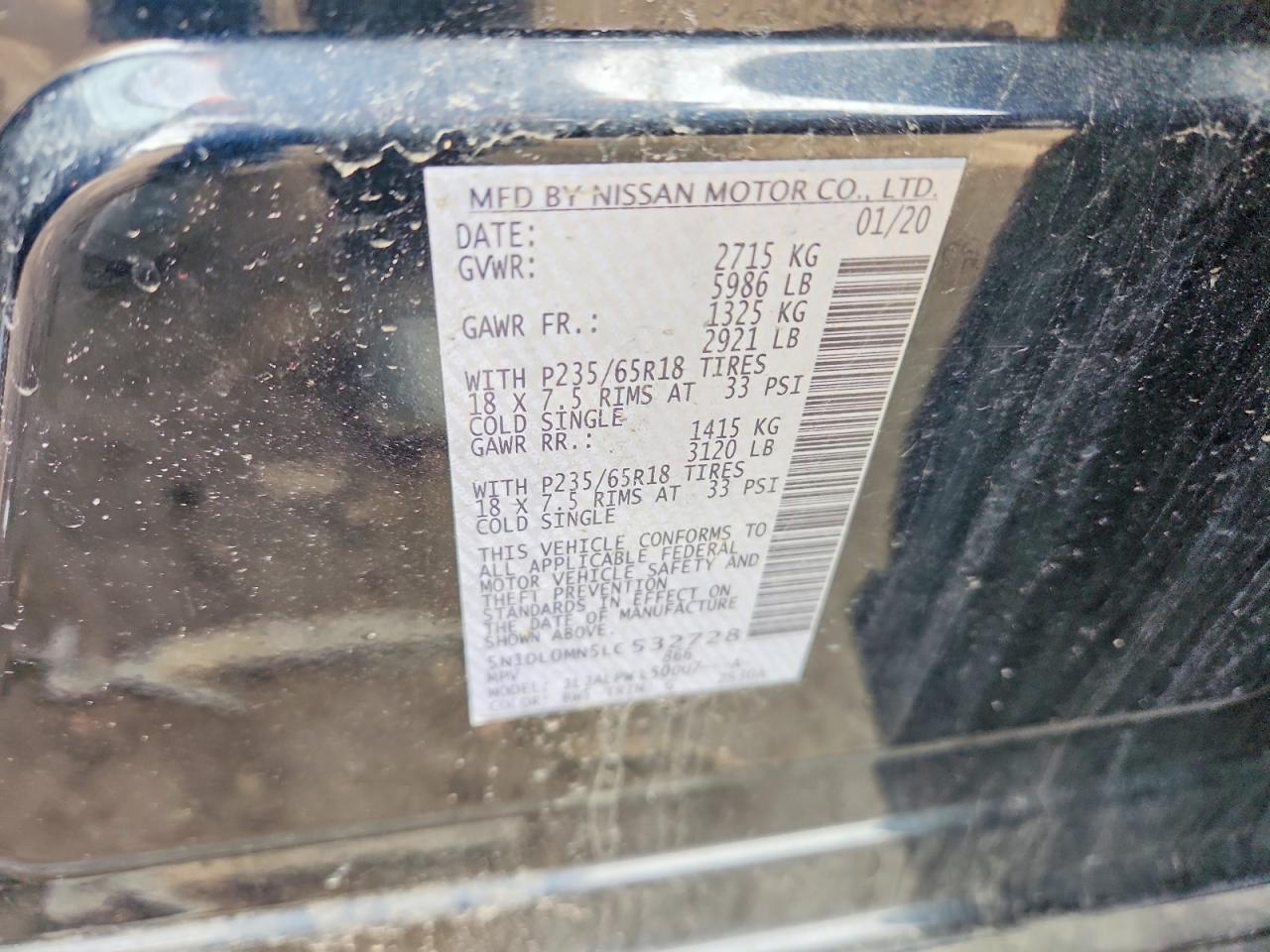 2020 INFINITI QX60 PURE photo 25