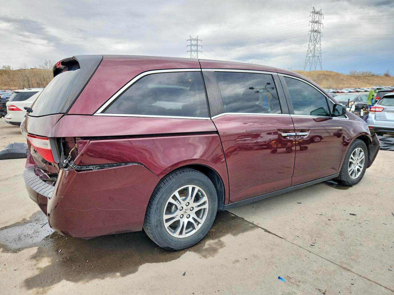 2012 HONDA ODYSSEY EXL photo 3
