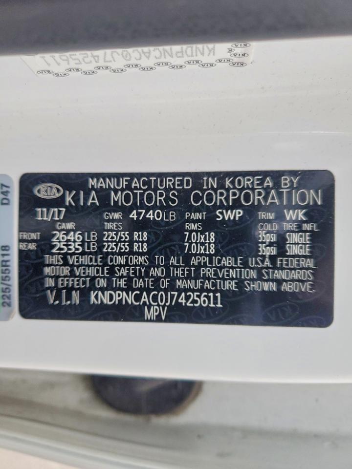2018 KIA SPORTAGE EX photo 14