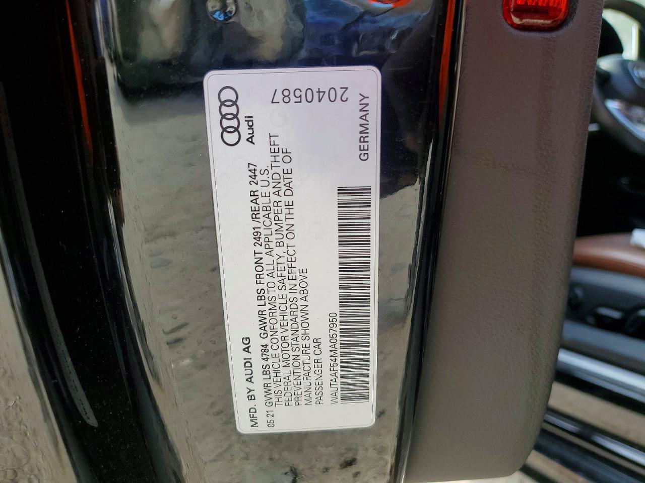 2021 AUDI A5 PREMIUM PLUS 45 photo 12