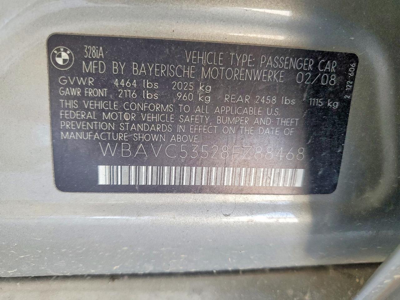 2008 BMW 328 I SULEV photo 23