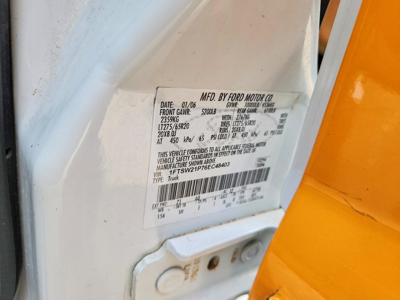 2006 FORD F250 SUPER DUTY photo 34