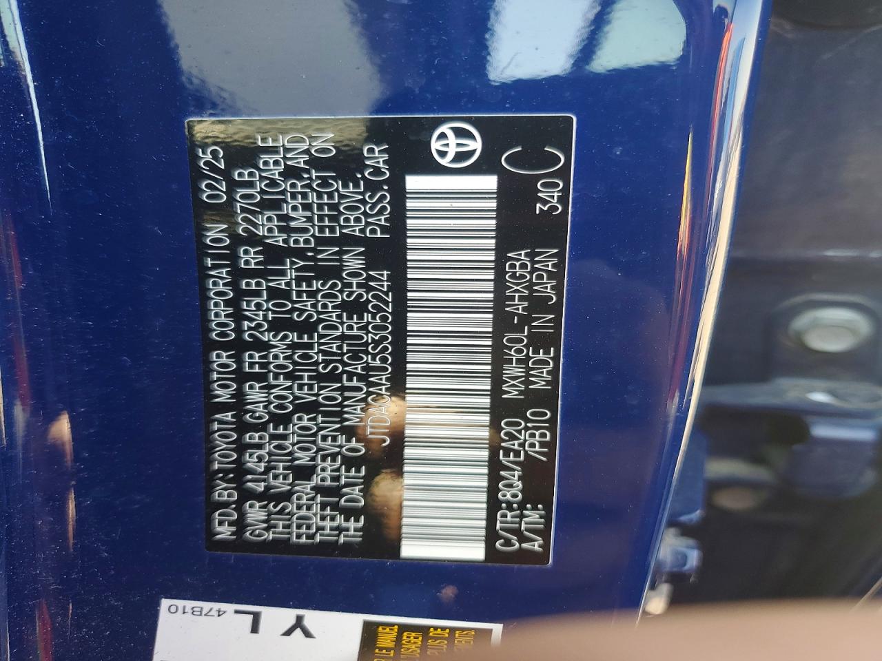 2025 TOYOTA PRIUS XLE photo 34