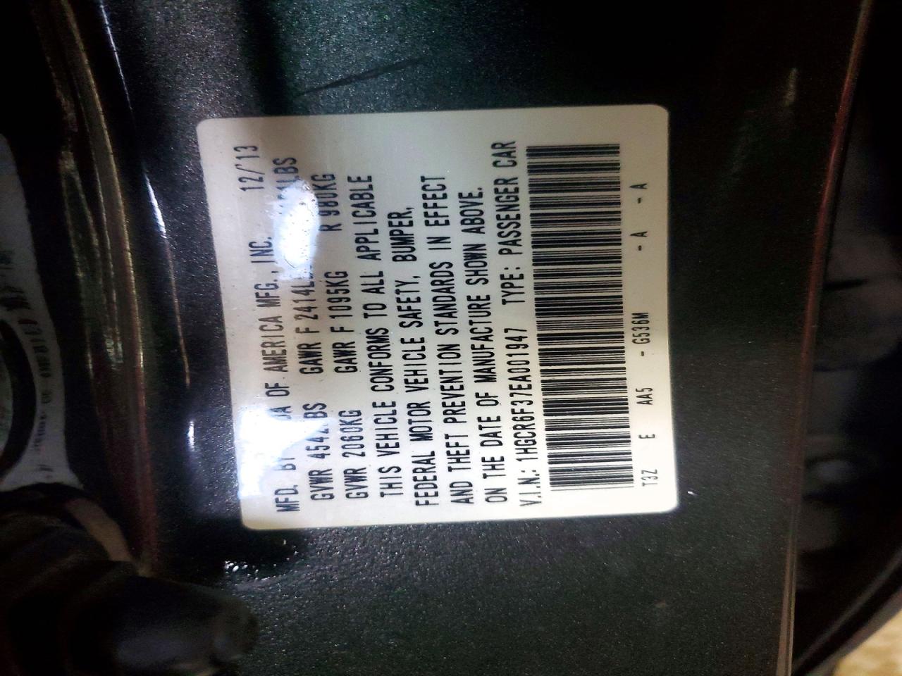2014 HONDA ACCORD HYBRID photo 25