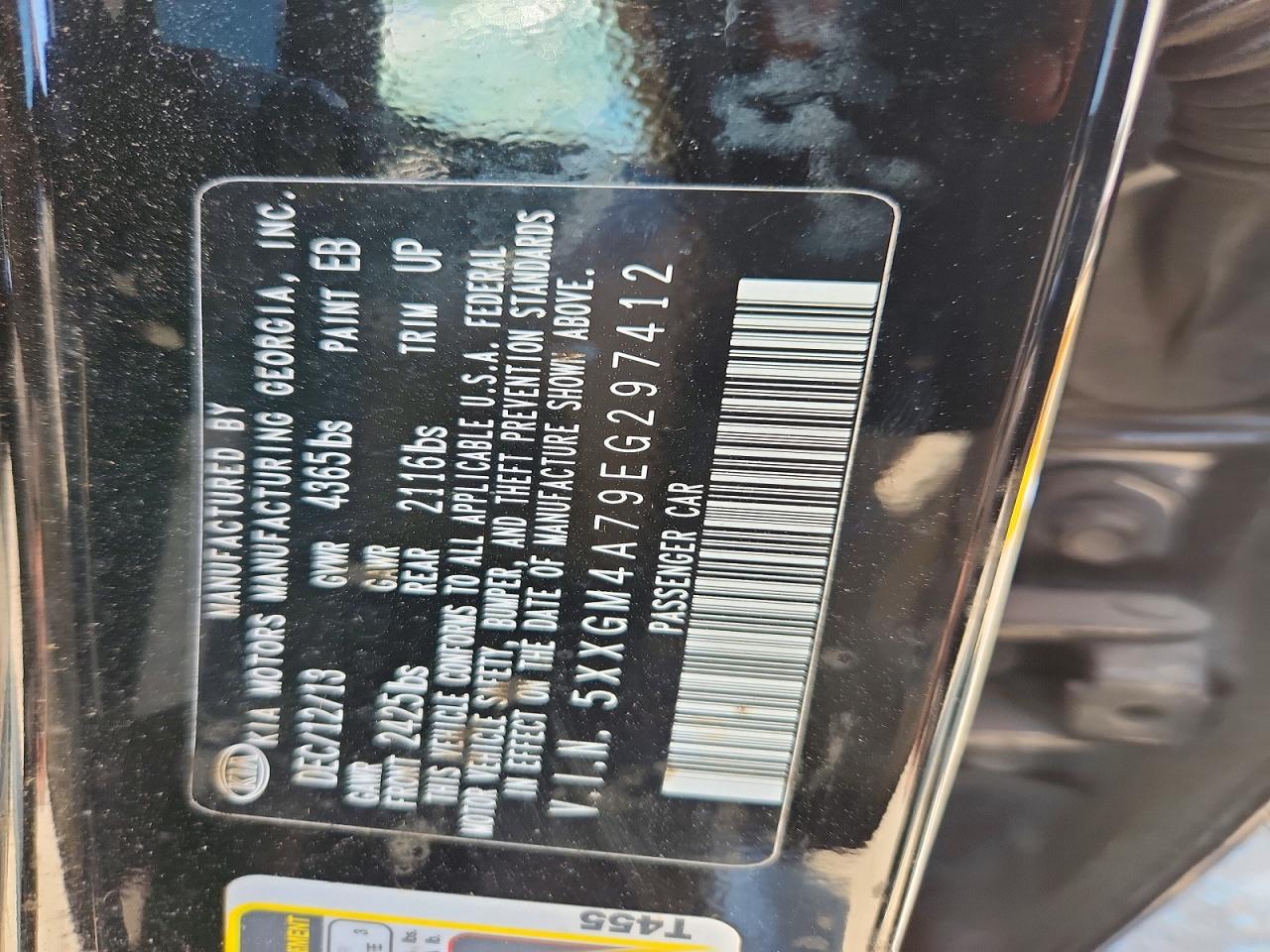 2014 KIA OPTIMA LX photo 34