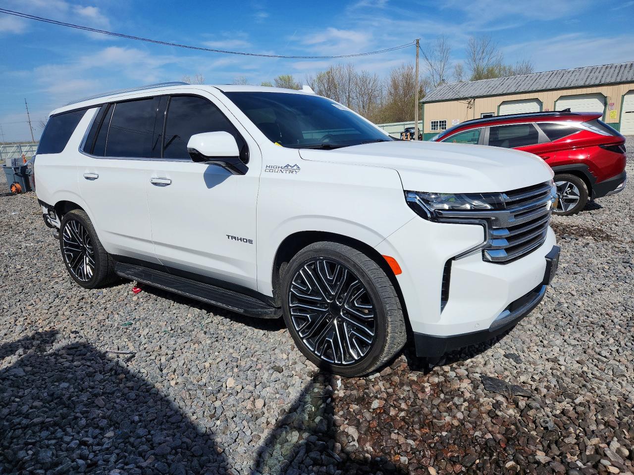 2022 CHEVROLET TAHOE K1500 HIGH COUNTRY photo 4
